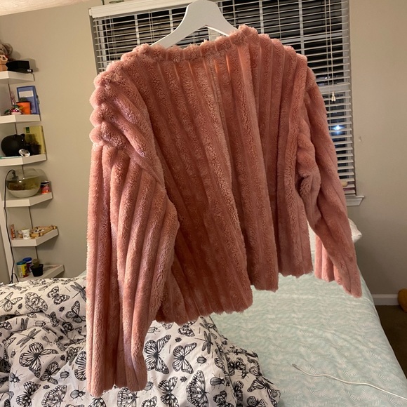 Zara Tea Pink Soft Puffer Sweater 💓 - Picture 3 of 5